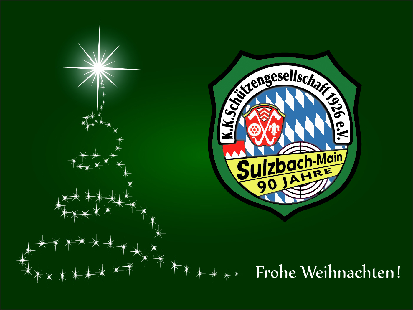 Fröhliche und besinnliche Weihnachten.